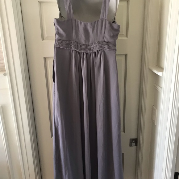 Grey full length formal gown - Picture 5 of 9